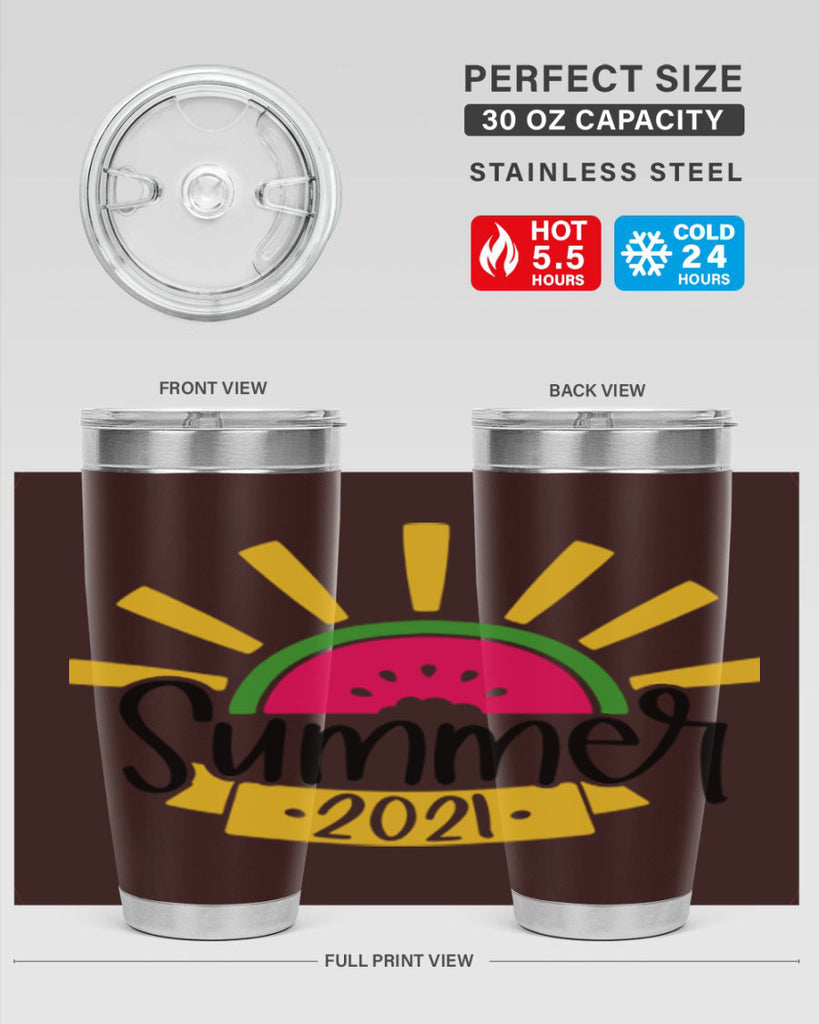 Summer Style 24#- summer- Tumbler