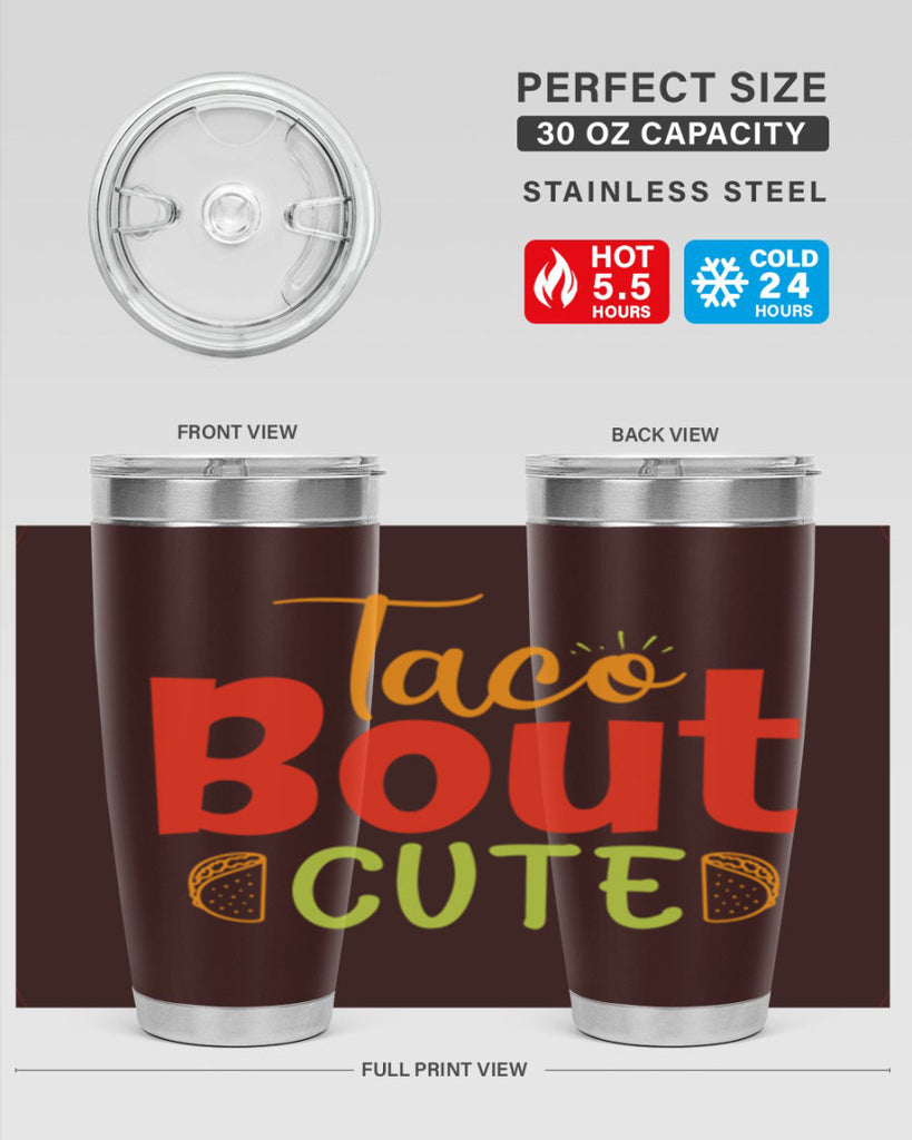 Taco Bout cute Style 198#- baby- tumbler