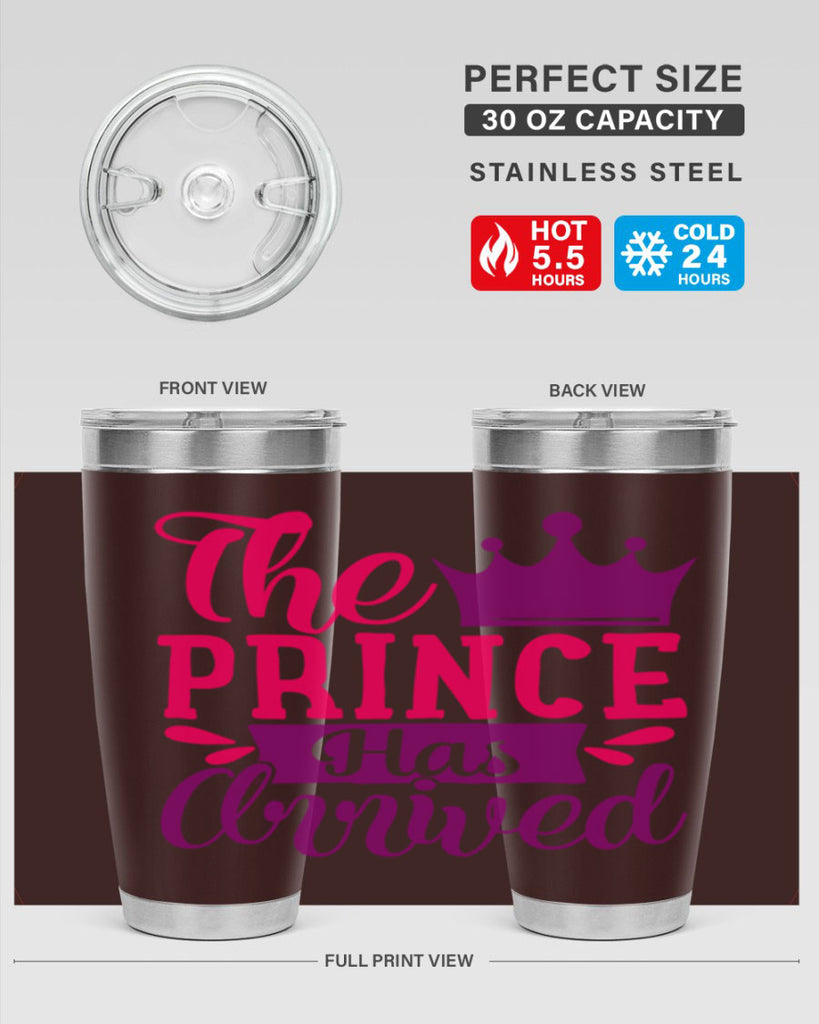The Prince Has Arrived Style 197#- baby- tumbler