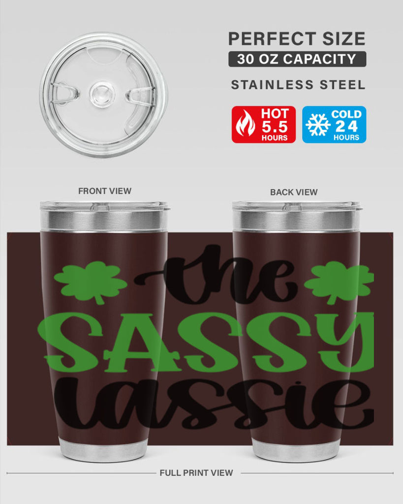 The Sassy Iassie Style 26#- St Patricks Day- Tumbler