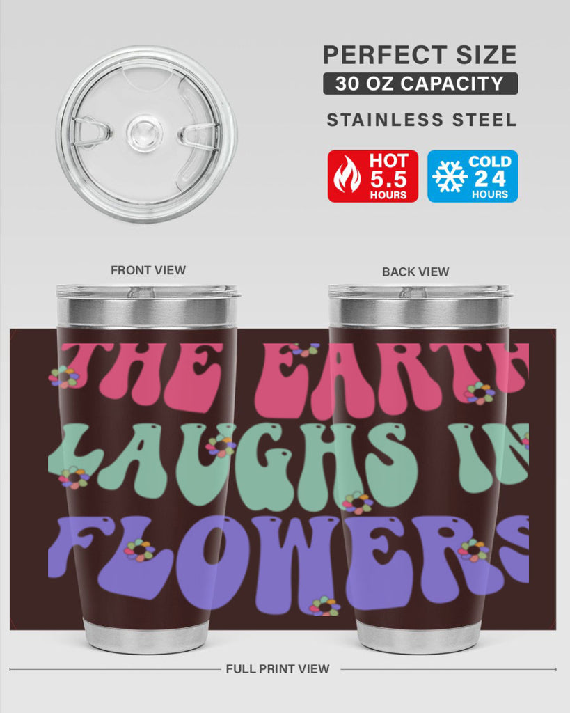 The earth laughs in flowers 532#- spring- Tumbler