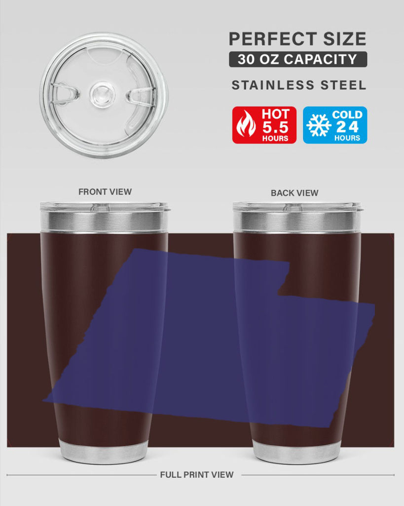 Utah 7#- stateflags- Tumbler