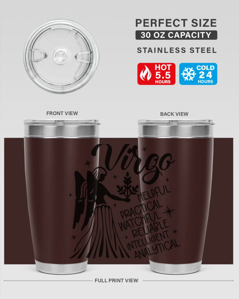 Virgo 533#- zodiac- Tumbler