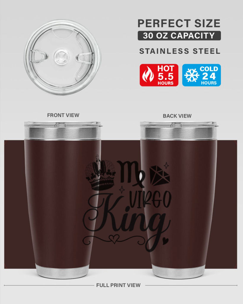 Virgo king 537#- zodiac- Tumbler