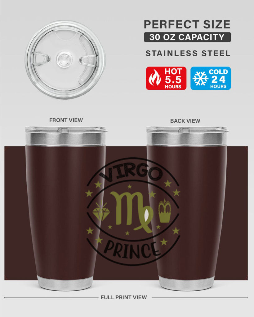 Virgo prince 538#- zodiac- Tumbler