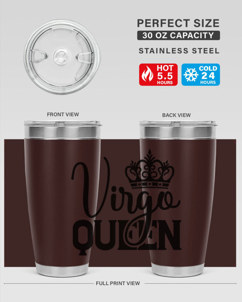 Virgo queen 540#- zodiac- Tumbler