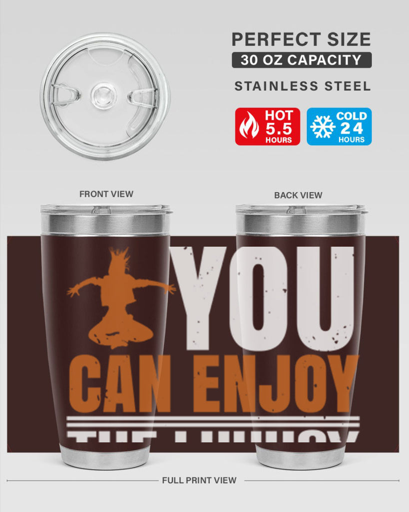 When you dance you can enjoy the luxury of being you 43#- dance- Tumbler