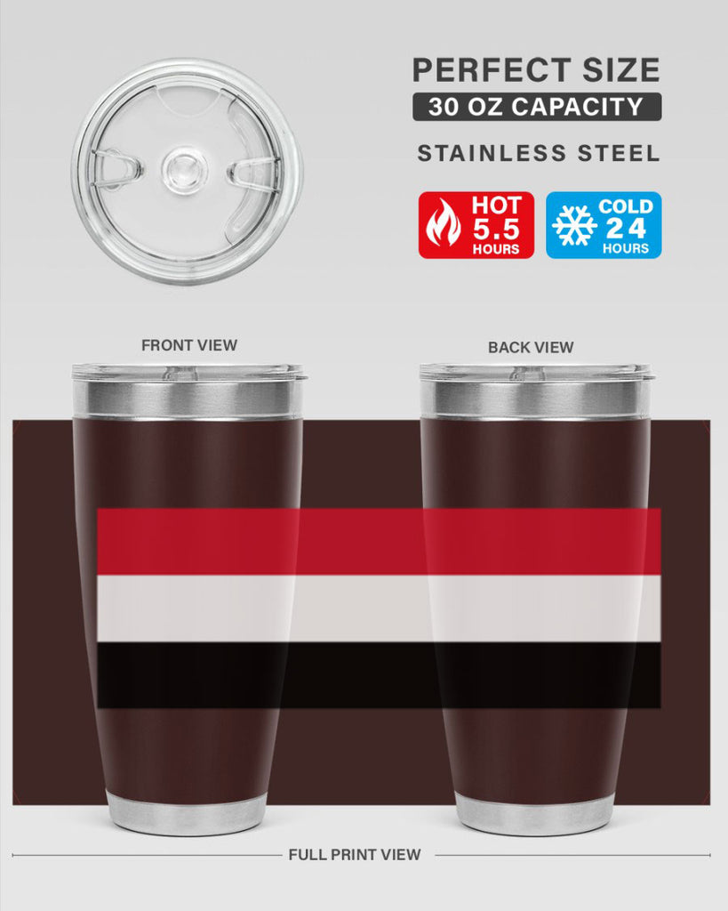 Yemen 3#- world flags- Tumbler