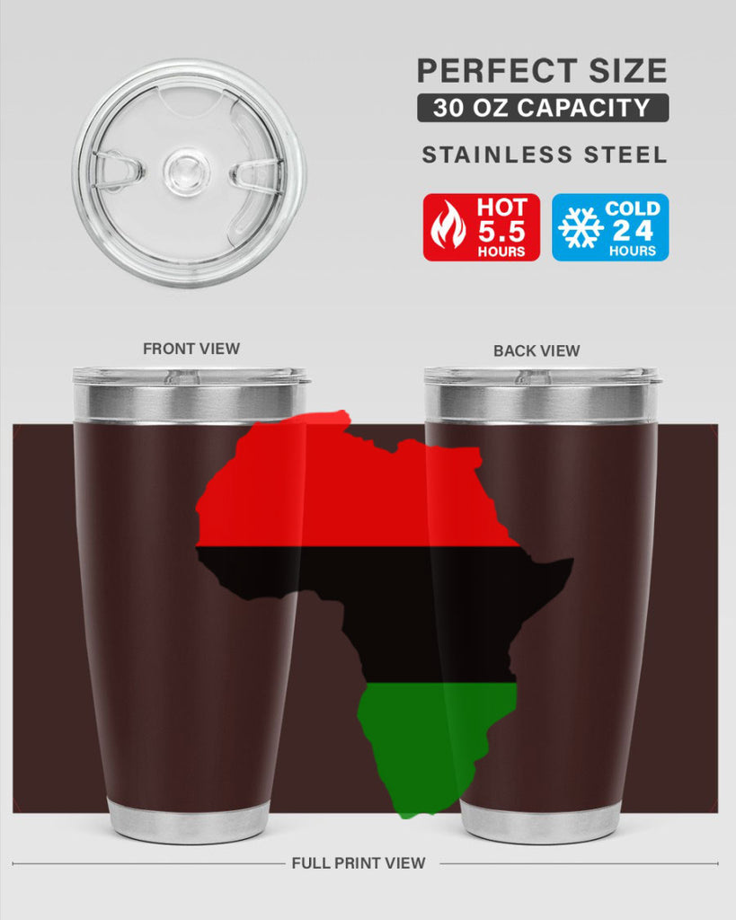 africamap 276#- black words phrases- Cotton Tank