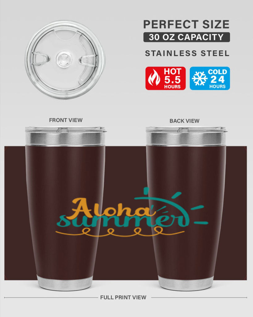 aloha summer Style 109#- summer- Tumbler