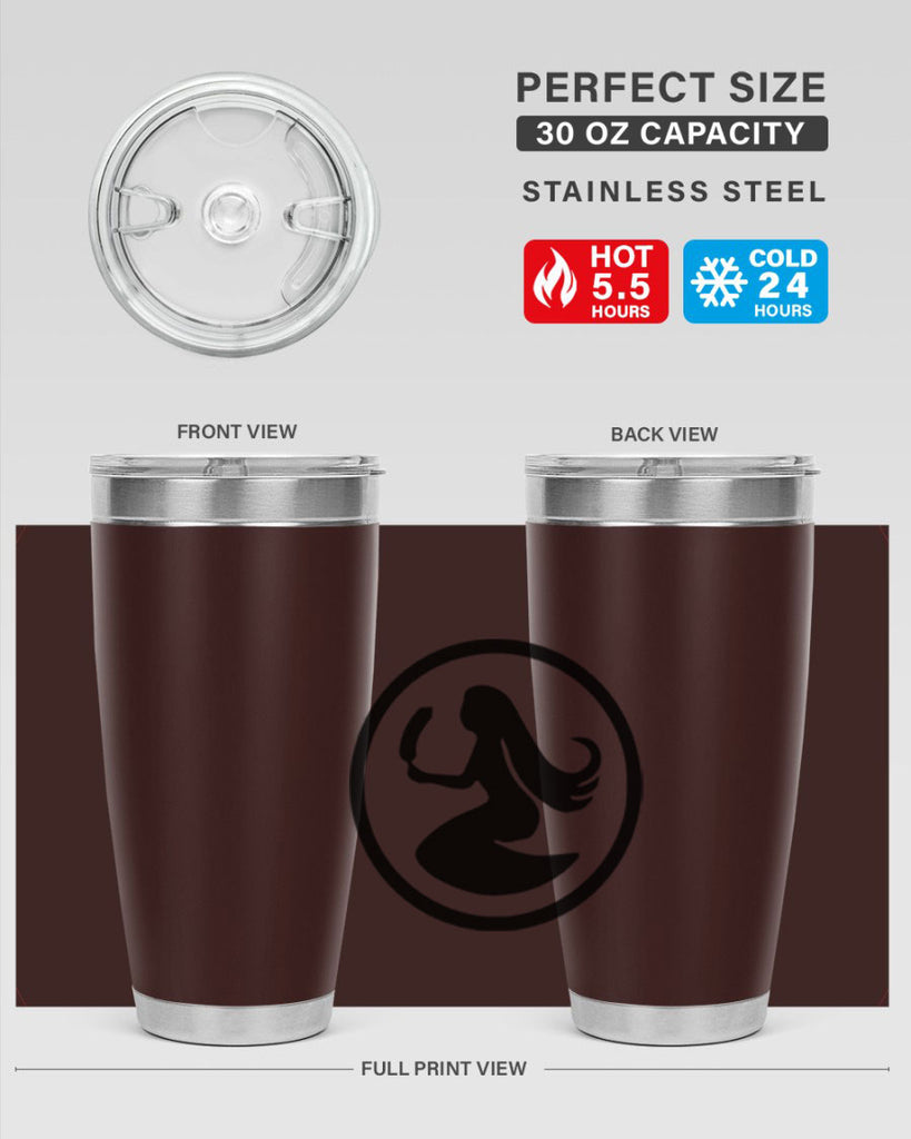 aquarius 80#- zodiac- Tumbler
