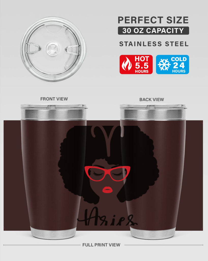 aries 122#- zodiac- Tumbler