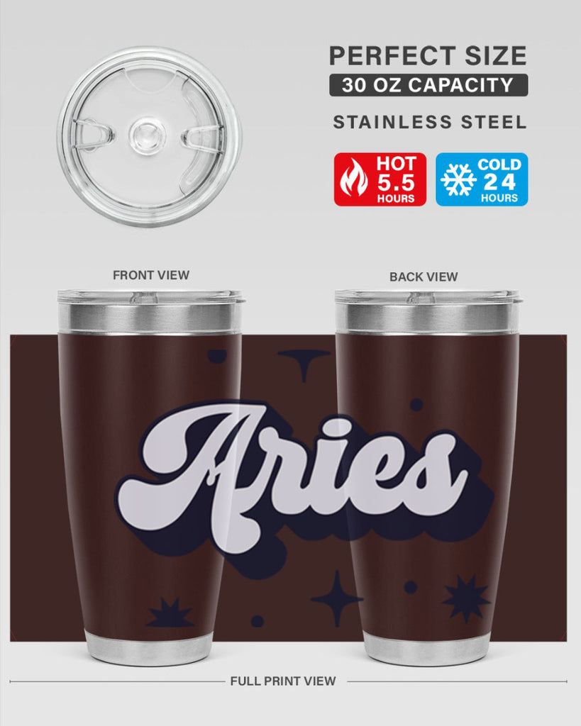 aries 133#- zodiac- Tumbler