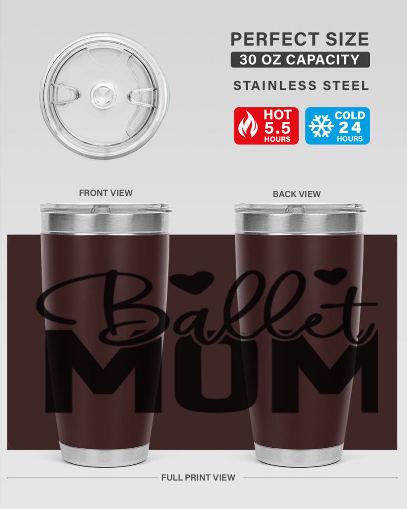 ballet mom 12#- ballet- Tumbler