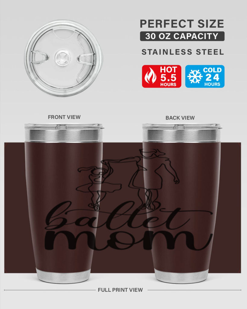 ballet mom17#- ballet- Tumbler