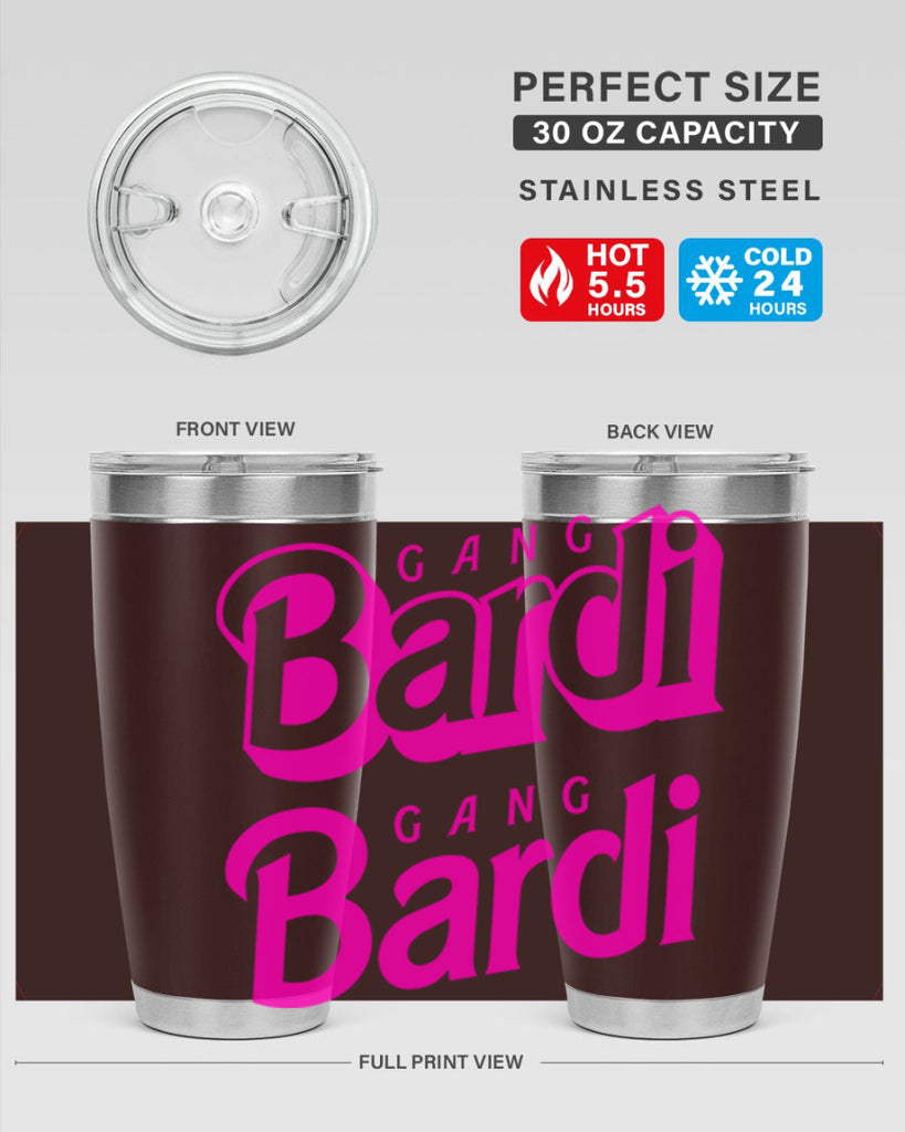 bardi gang 264#- black words phrases- Cotton Tank