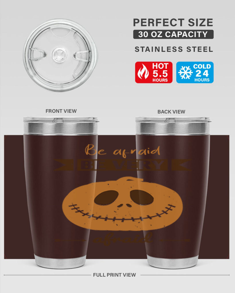 be afraid be very afraid 151#- halloween- Tumbler