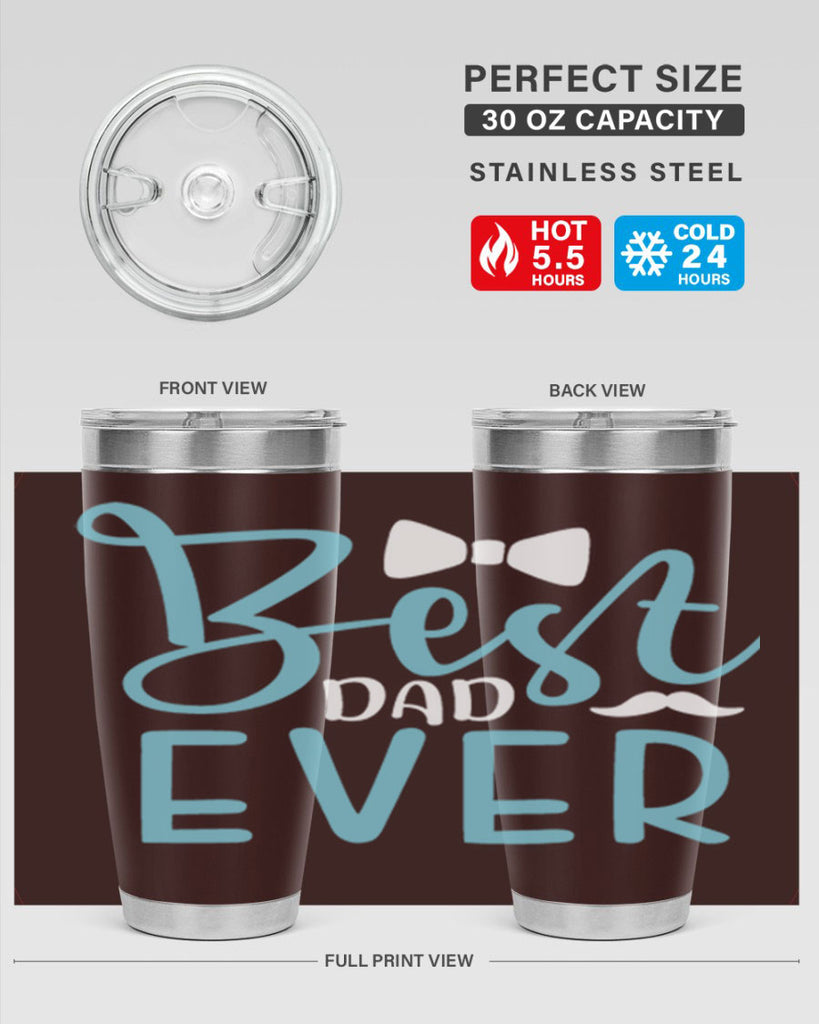 best dad ever 109#- fathers day- Tumbler