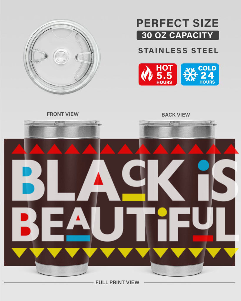 black is beautiful 235#- black words phrases- Cotton Tank