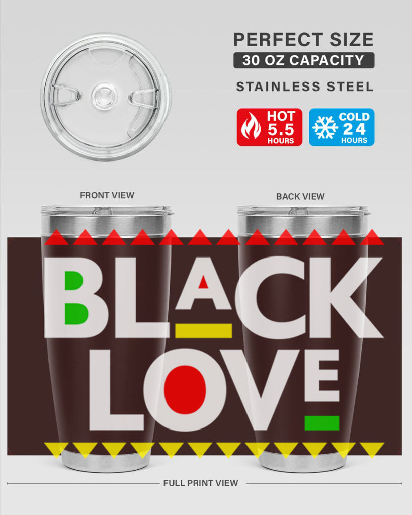 black love 228#- black words phrases- Cotton Tank