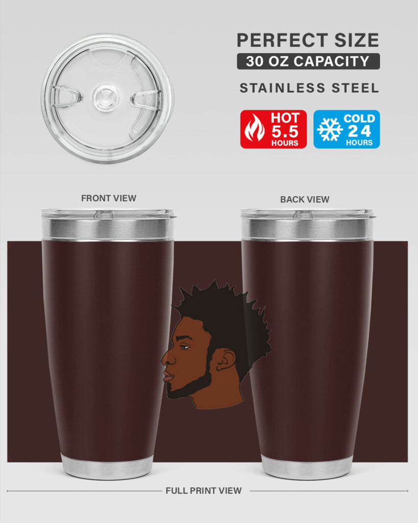 black man 38_1#- black men - boys- tumbler