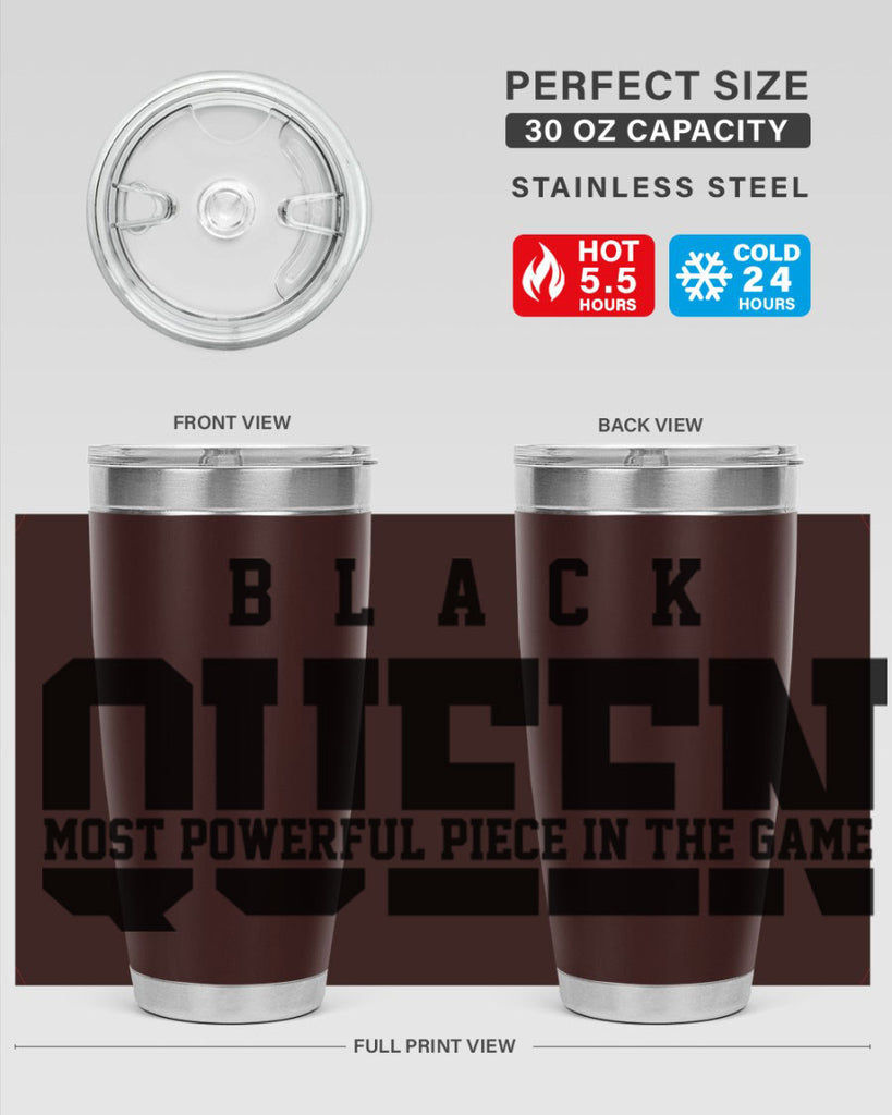 black queen 223#- black words phrases- Cotton Tank
