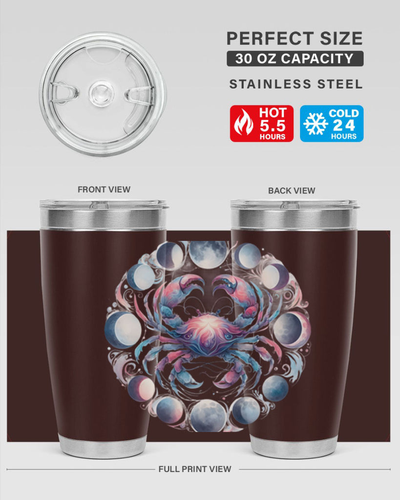 cancer 169#- zodiac- Tumbler