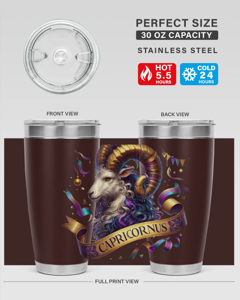 capricorn 209#- zodiac- Tumbler