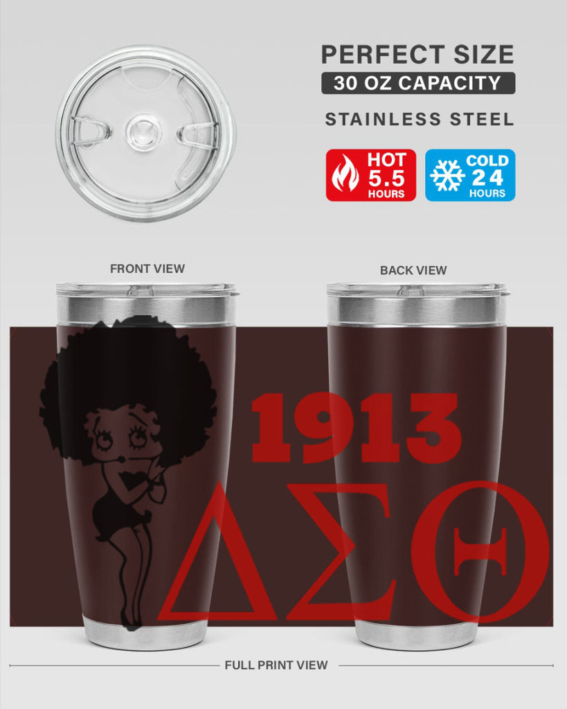 delta sigma theta 4#- black words phrases- Cotton Tank