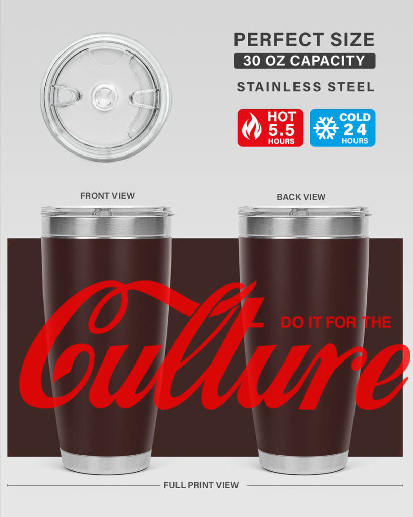 do it for the culture 171#- black words phrases- Cotton Tank