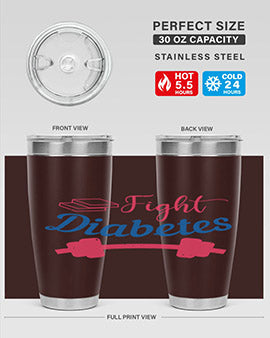 fight diabetes Style 38#- diabetes- Tumbler