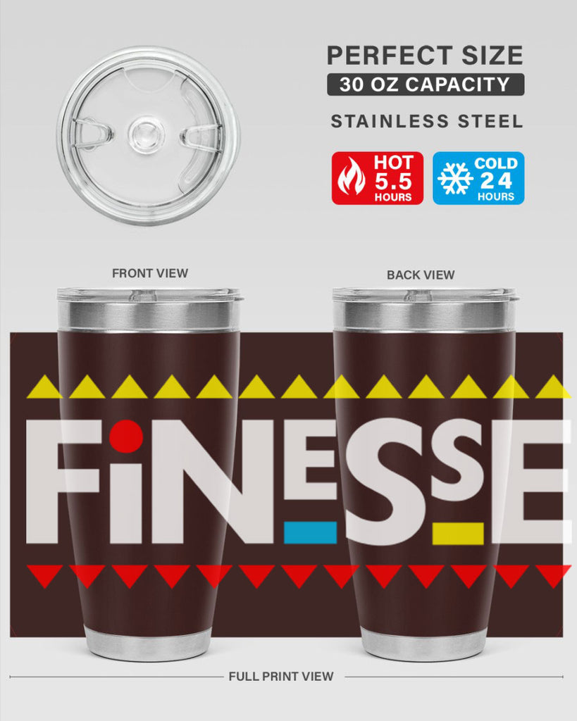 finesse 155#- black words phrases- Cotton Tank