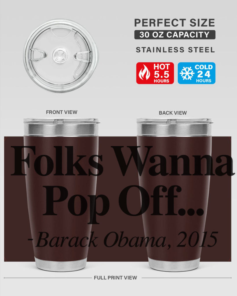 folks wanna pop off 151#- black words phrases- Cotton Tank