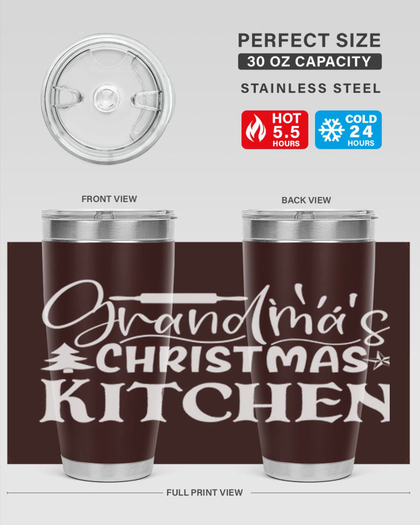 grandmas christmas kitchen 35#- kitchen- Tumbler