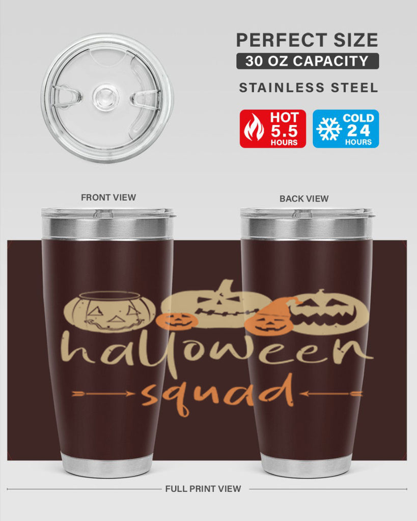 halloween squad 159#- halloween- Tumbler