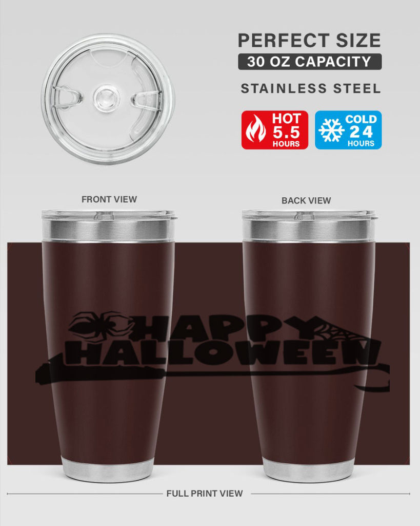happy halloween 66#- halloween- Tumbler