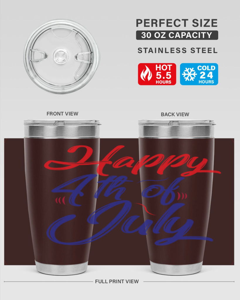 happy th july design Style 99#- Fourt Of July- Tumbler
