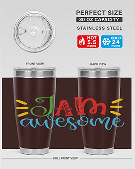 i am awesome Style 18#- autism- Tumbler