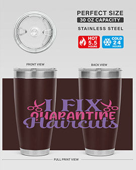 i fix quarantine haircuts Style 51#- corona virus- Tumbler