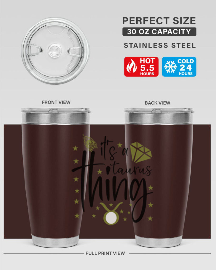 its a Taurus thing 273#- zodiac- Tumbler