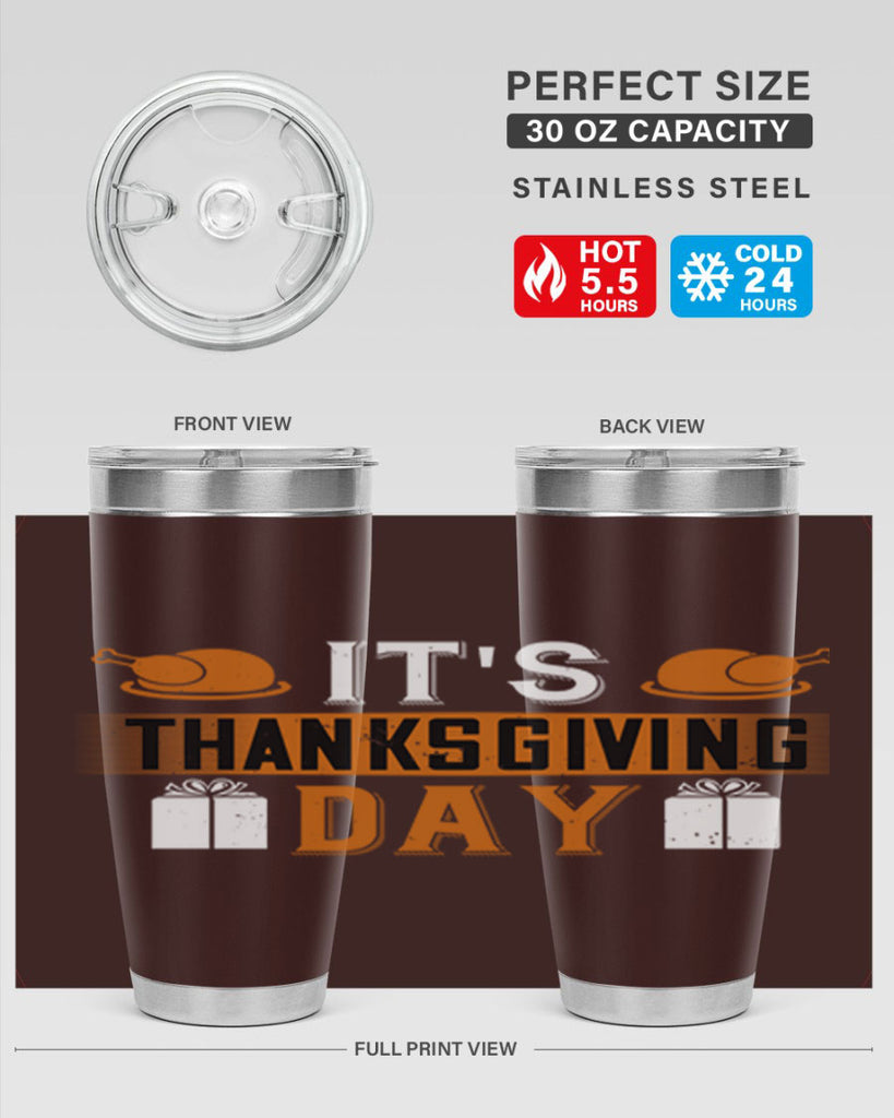 its thanksgiving day 26#- thanksgiving- Tumbler