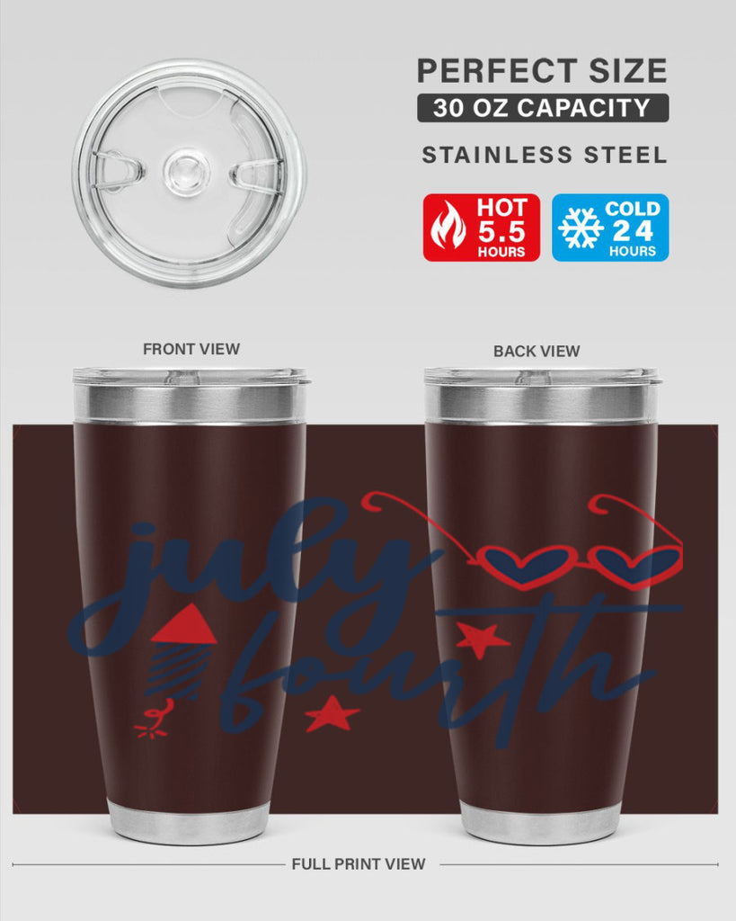 july fourth Style 70#- Fourt Of July- Tumbler
