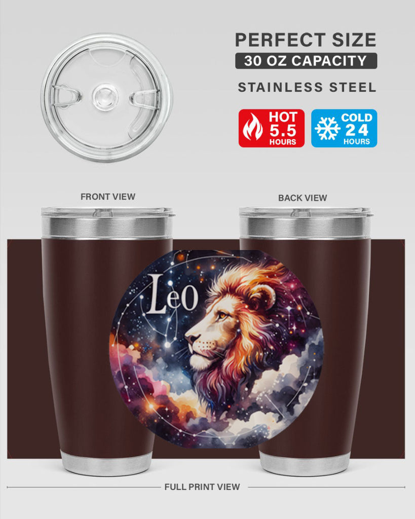leo 301#- zodiac- Tumbler