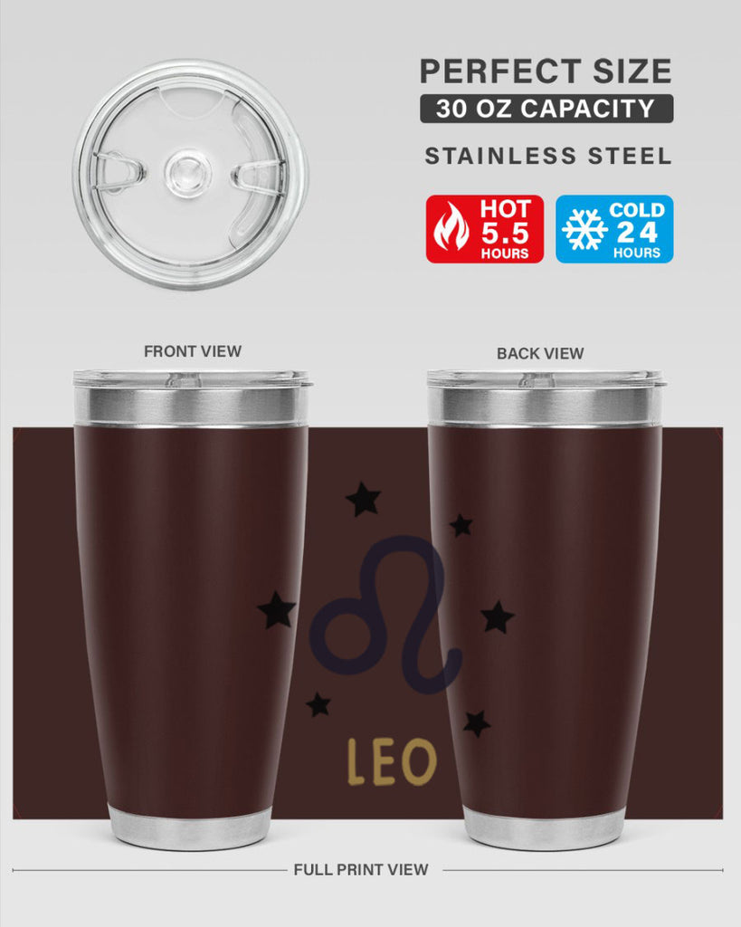 leo 305#- zodiac- Tumbler