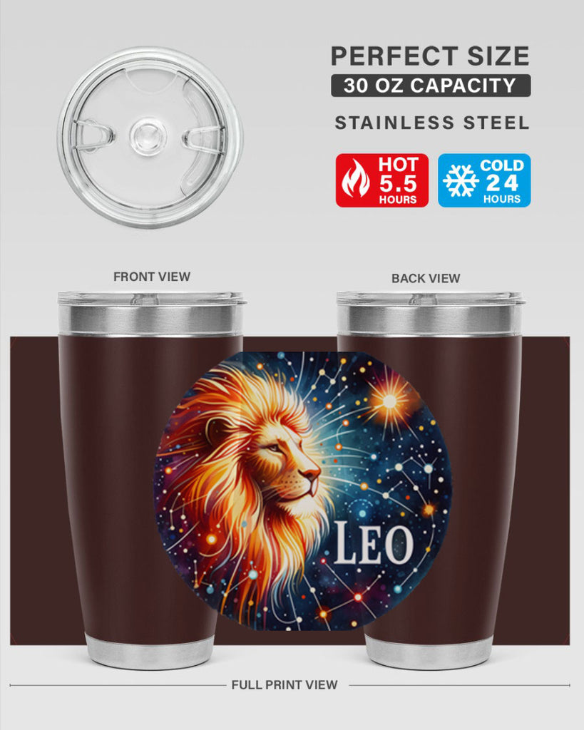 leo 313#- zodiac- Tumbler