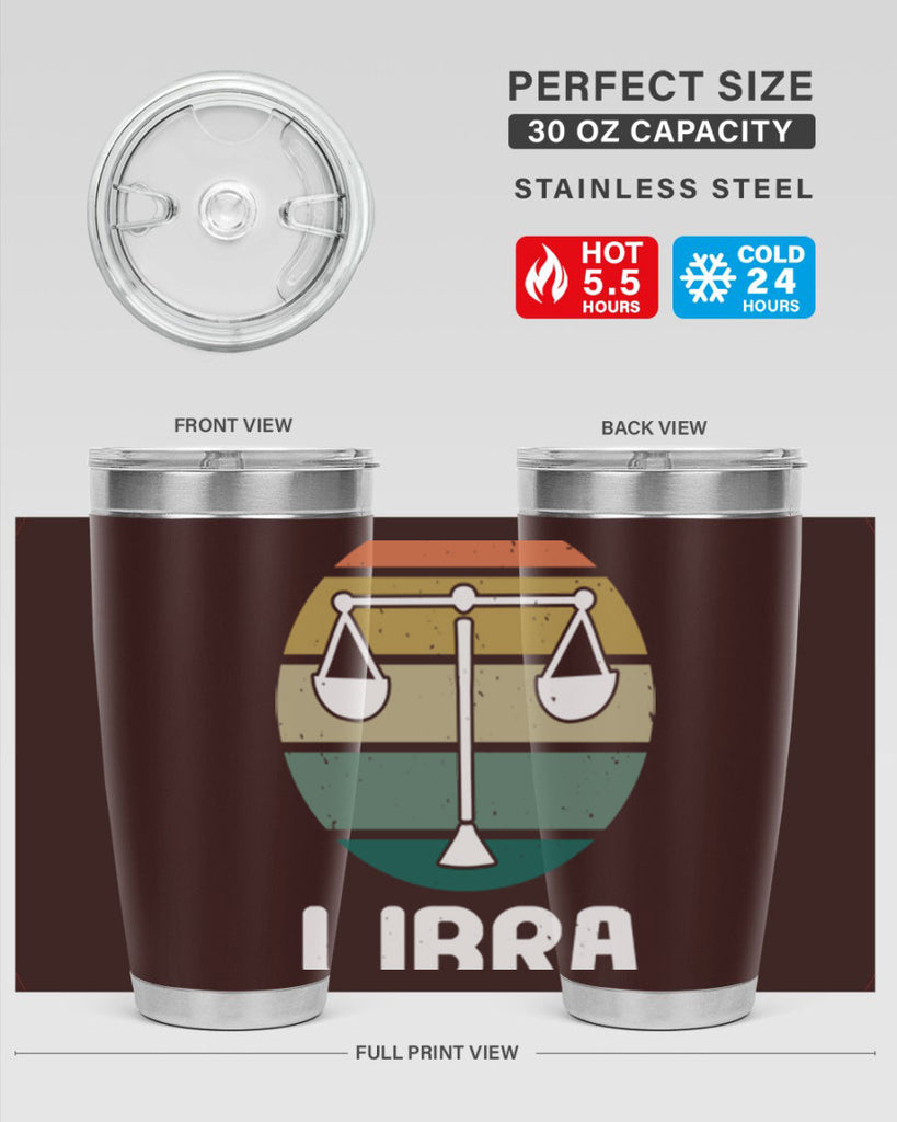 libra 337#- zodiac- Tumbler