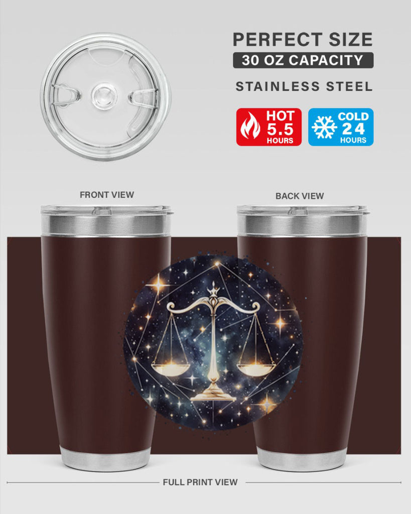 libra 340#- zodiac- Tumbler