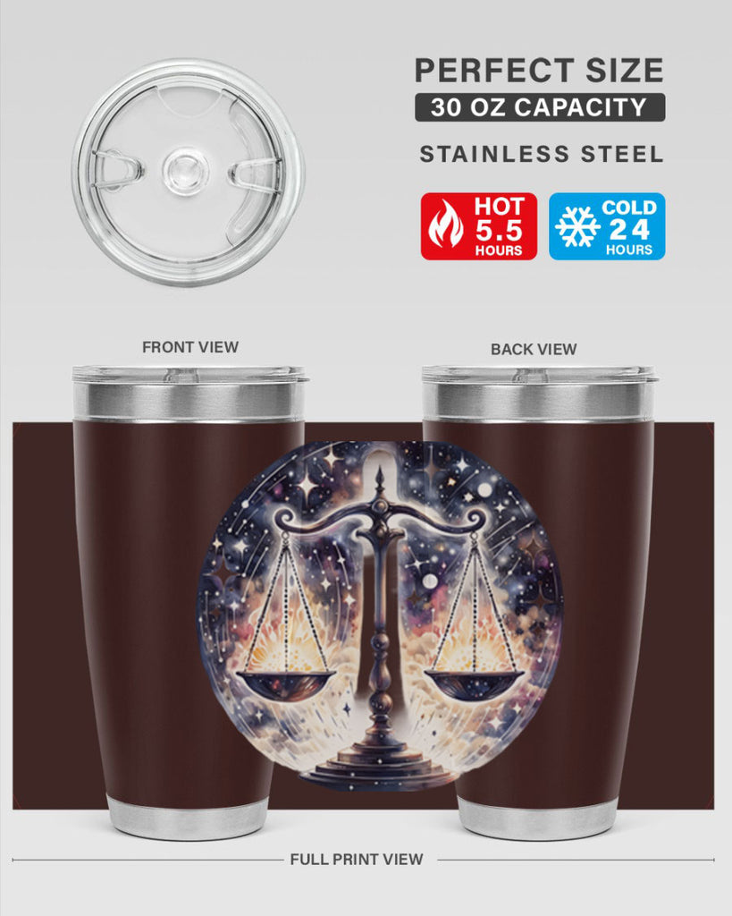 libra 343#- zodiac- Tumbler