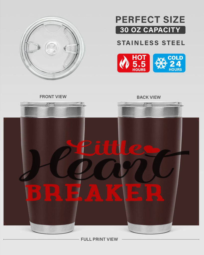 little heart breaker 76#- valentines day- Tumbler