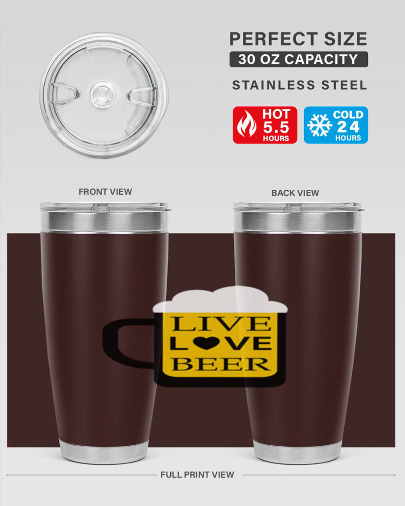 live love beer 63#- beer- Tumbler